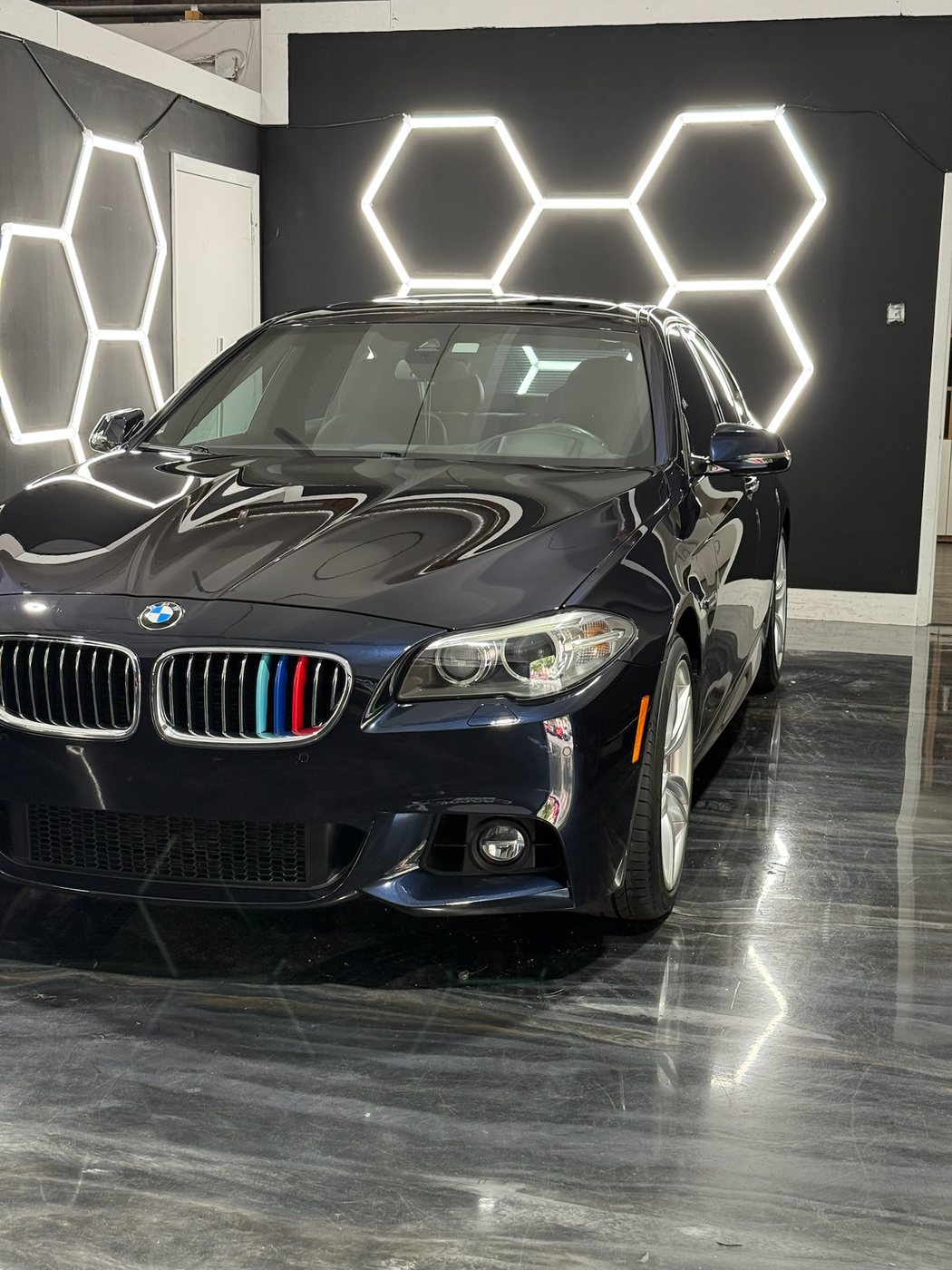 BMW 5 Series - Dark Blue/Black protected at Elite Premium Detailing