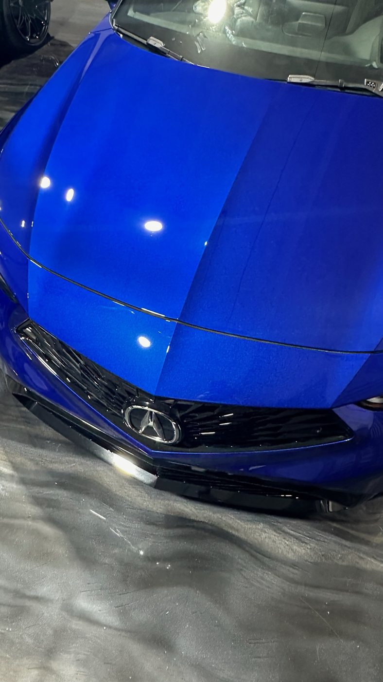 Acura - Blue protected at Elite Premium Detailing