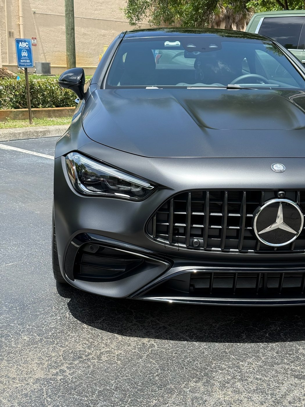 Mercedes-Benz AMG CLE Coupe - Satin Gray protected at Elite Premium Detailing