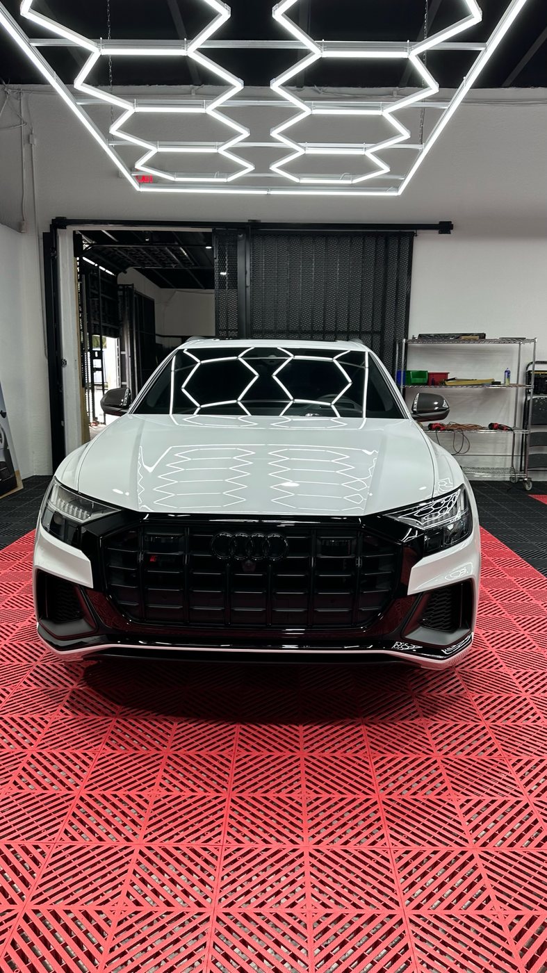 Audi Q8 - White protected at Elite Premium Detailing