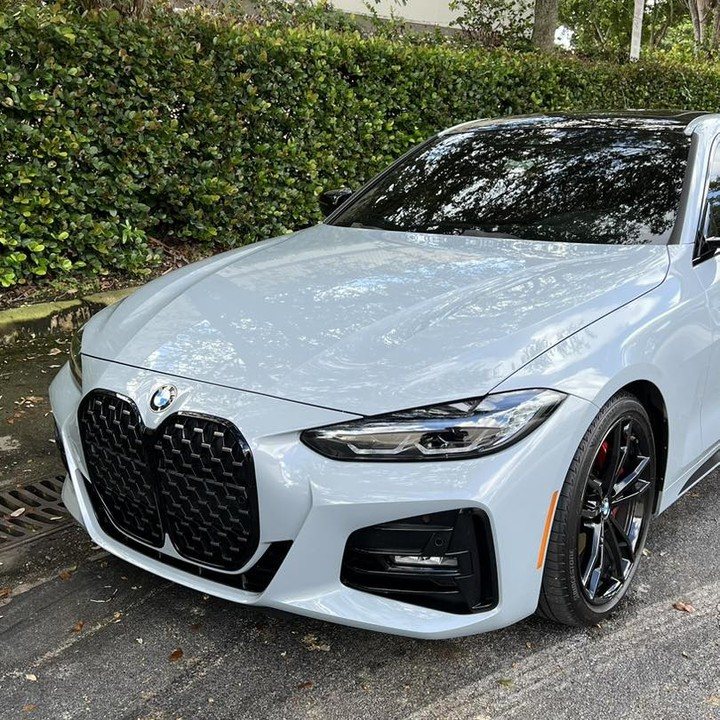 BMW 4 Series - White protected at Elite Premium Detailing