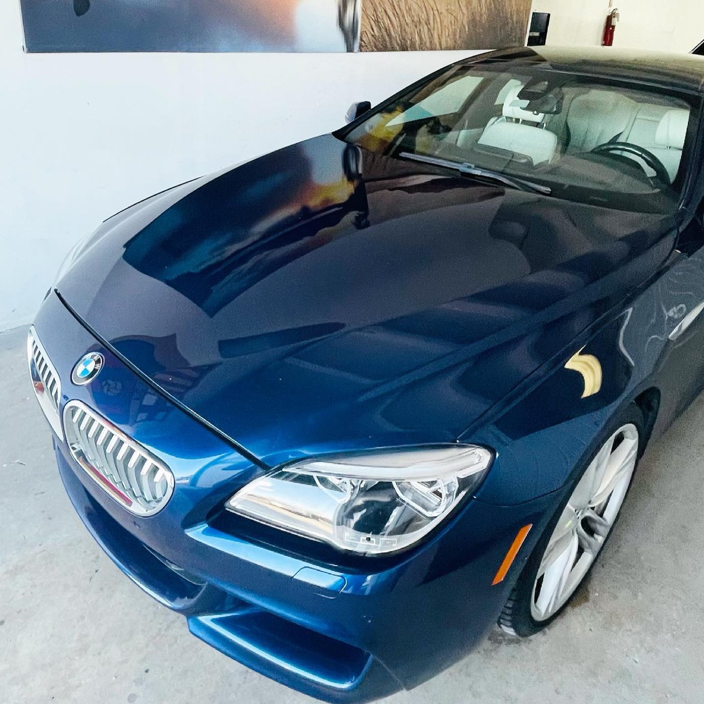 BMW 6 Series Gran Coupe - Blue protected at Elite Premium Detailing