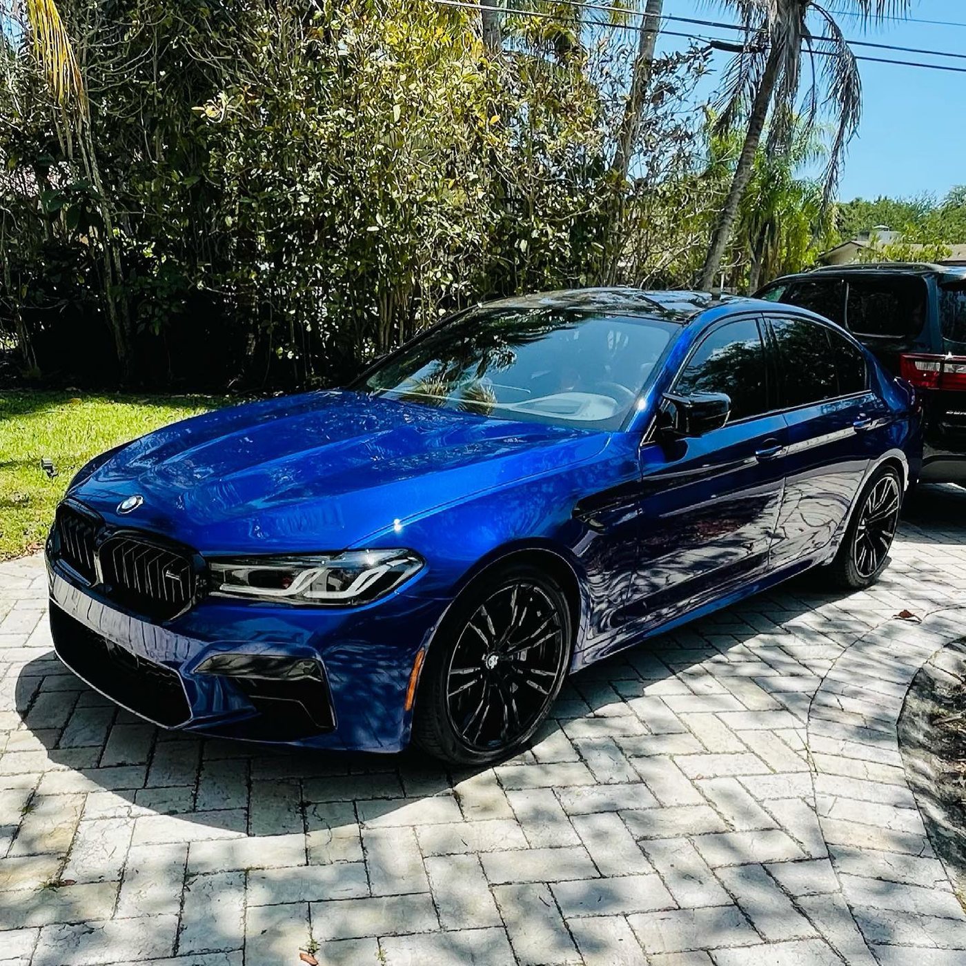 BMW M5 - Blue protected at Elite Premium Detailing