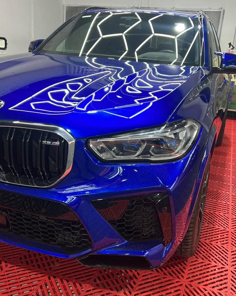 BMW X5 M - Blue protected at Elite Premium Detailing