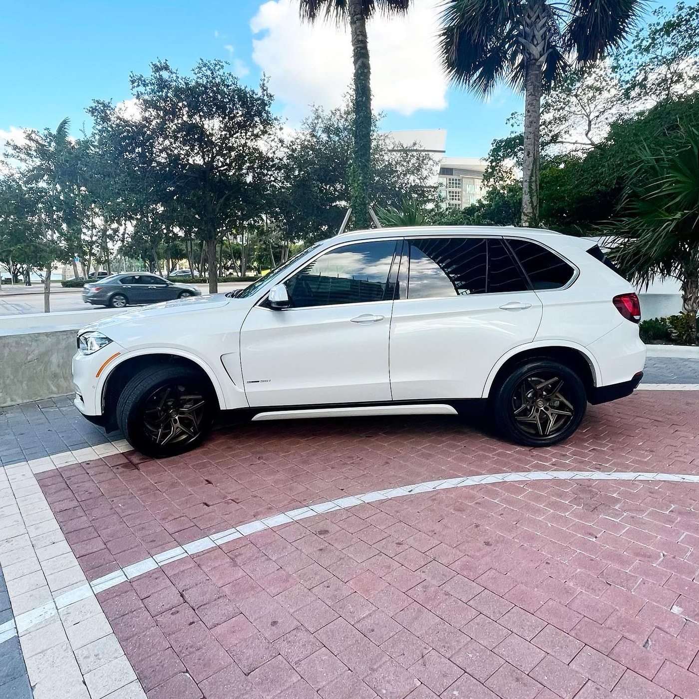 BMW X5 - White (Bronze Wheels) protected at Elite Premium Detailing