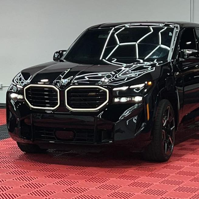 BMW XM - Matte Black protected at Elite Premium Detailing