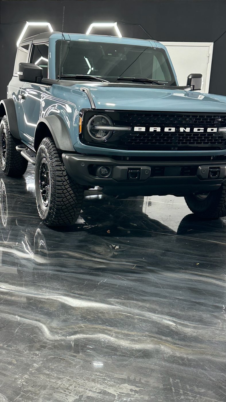 Ford Bronco Raptor - Light Blue protected at Elite Premium Detailing