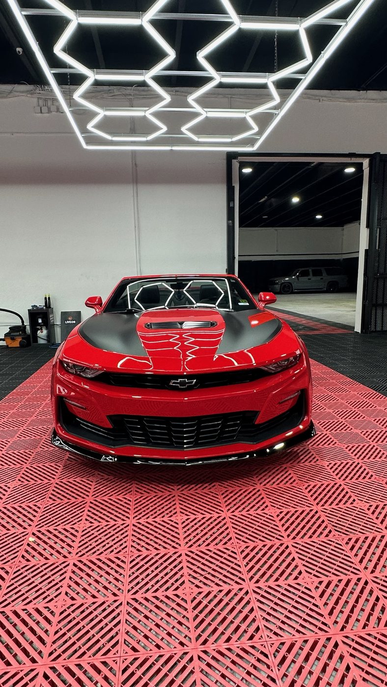 Chevrolet Camaro Convertible - Red protected at Elite Premium Detailing
