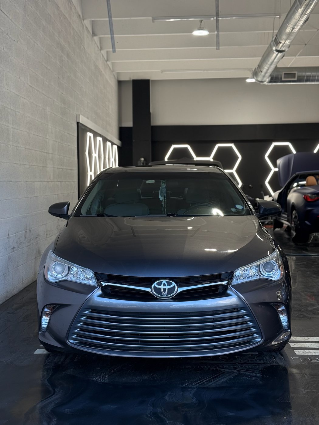 Tesla Camry - Silver Gray protected at Elite Premium Detailing