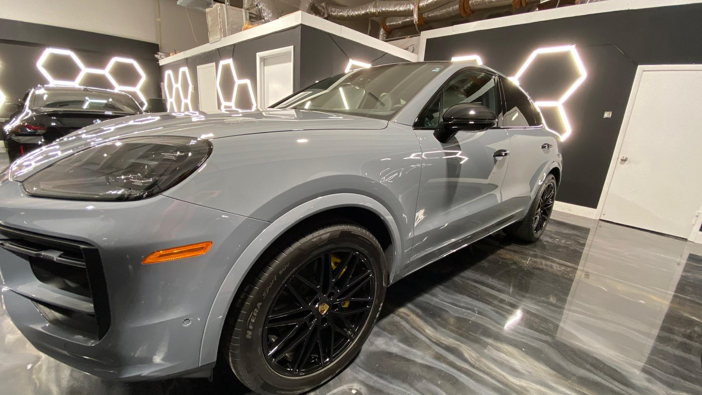 Porsche Cayenne - Grey protected at Elite Premium Detailing