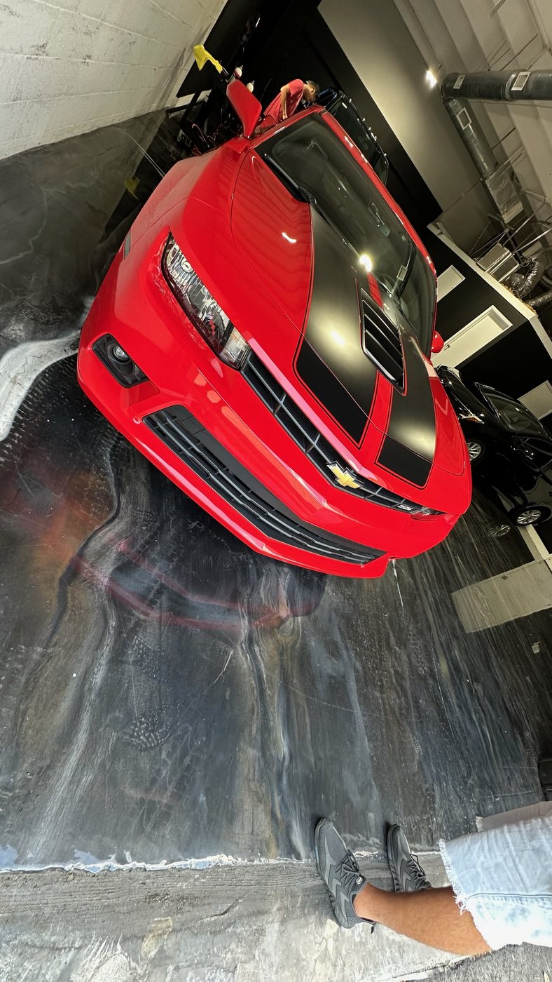 Chevrolet Camaro - Red protected at Elite Premium Detailing