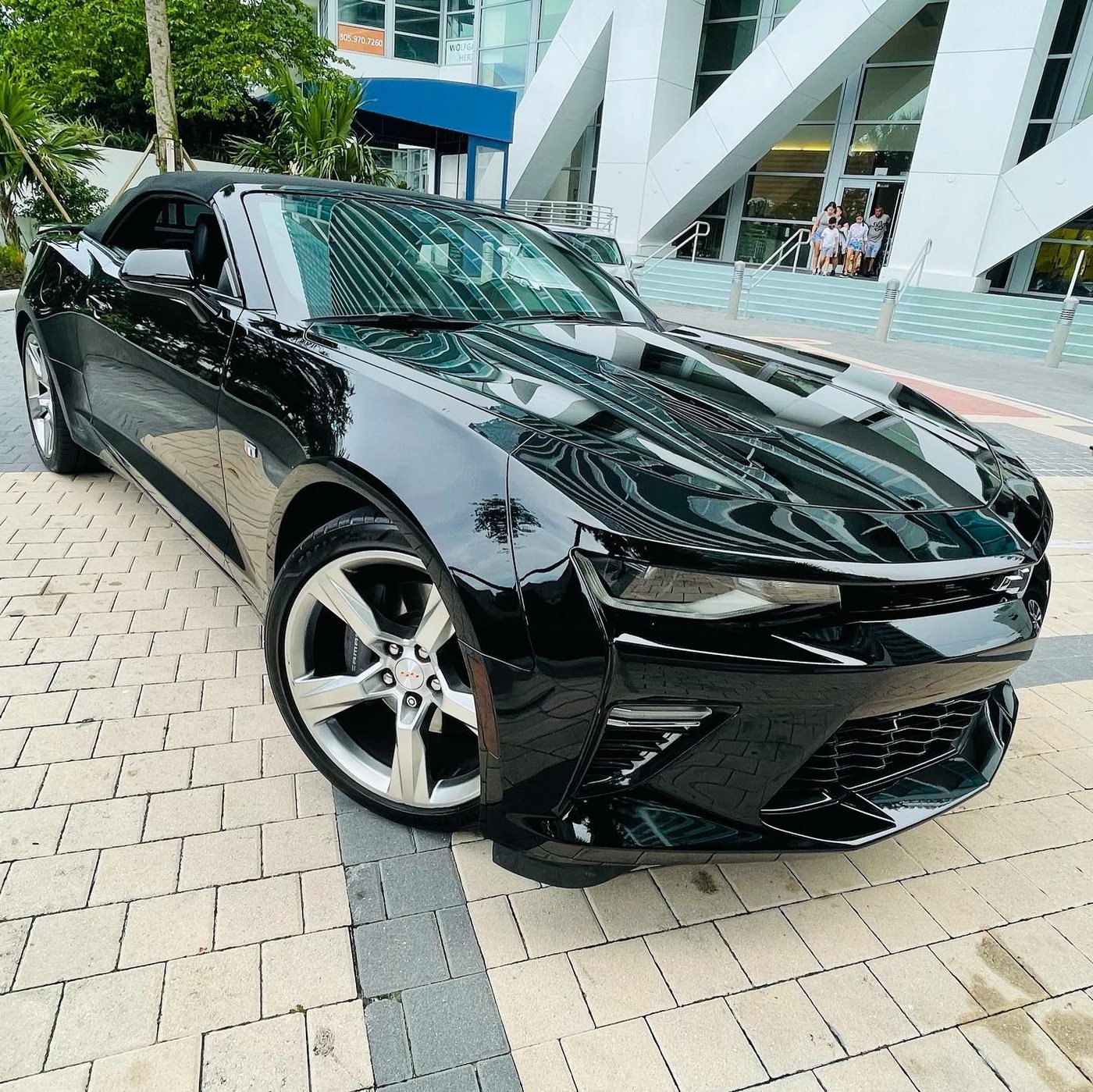 Chevrolet Camaro SS Convertible - Black protected at Elite Premium Detailing