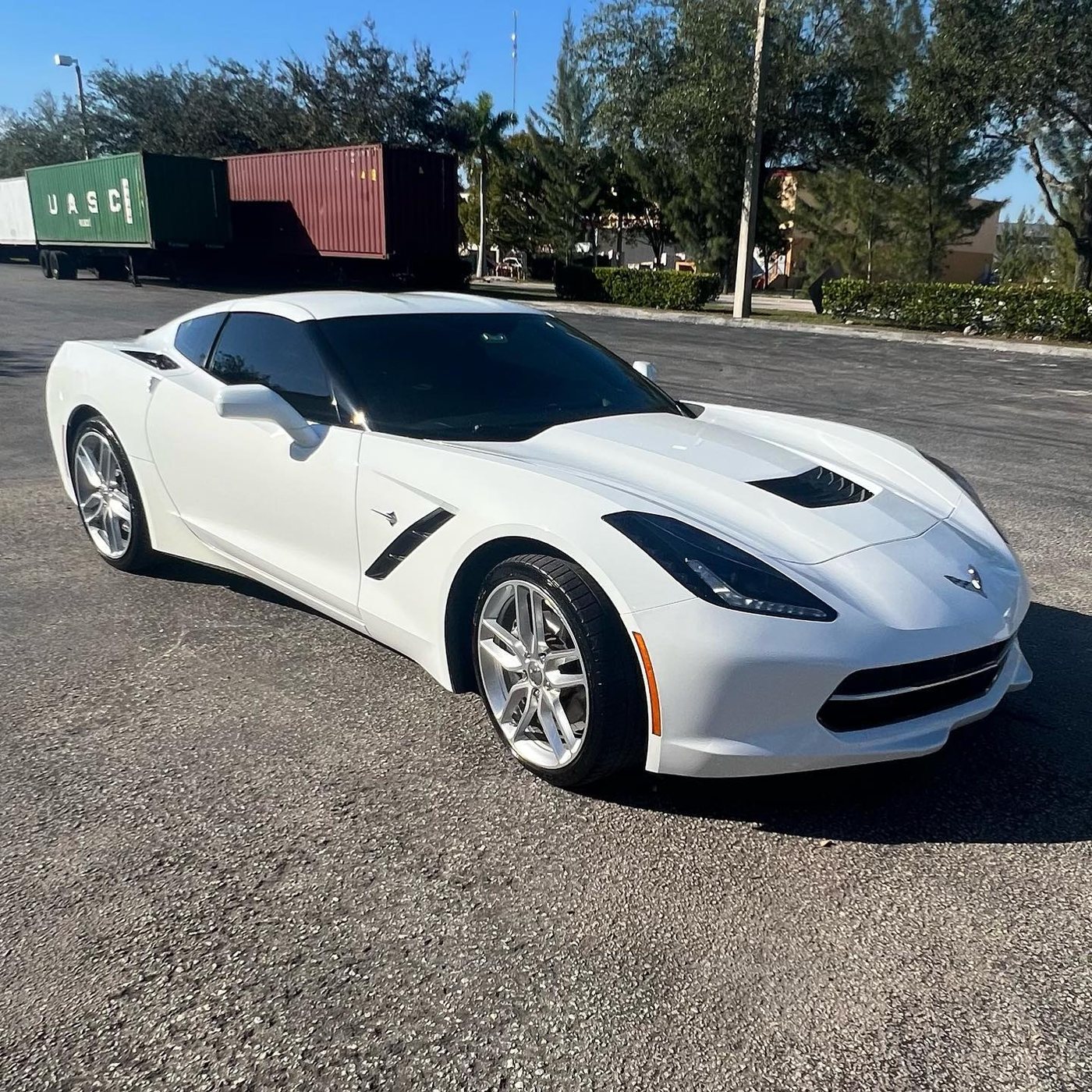 Chevrolet Corvette C7 Stingray - White protected at Elite Premium Detailing
