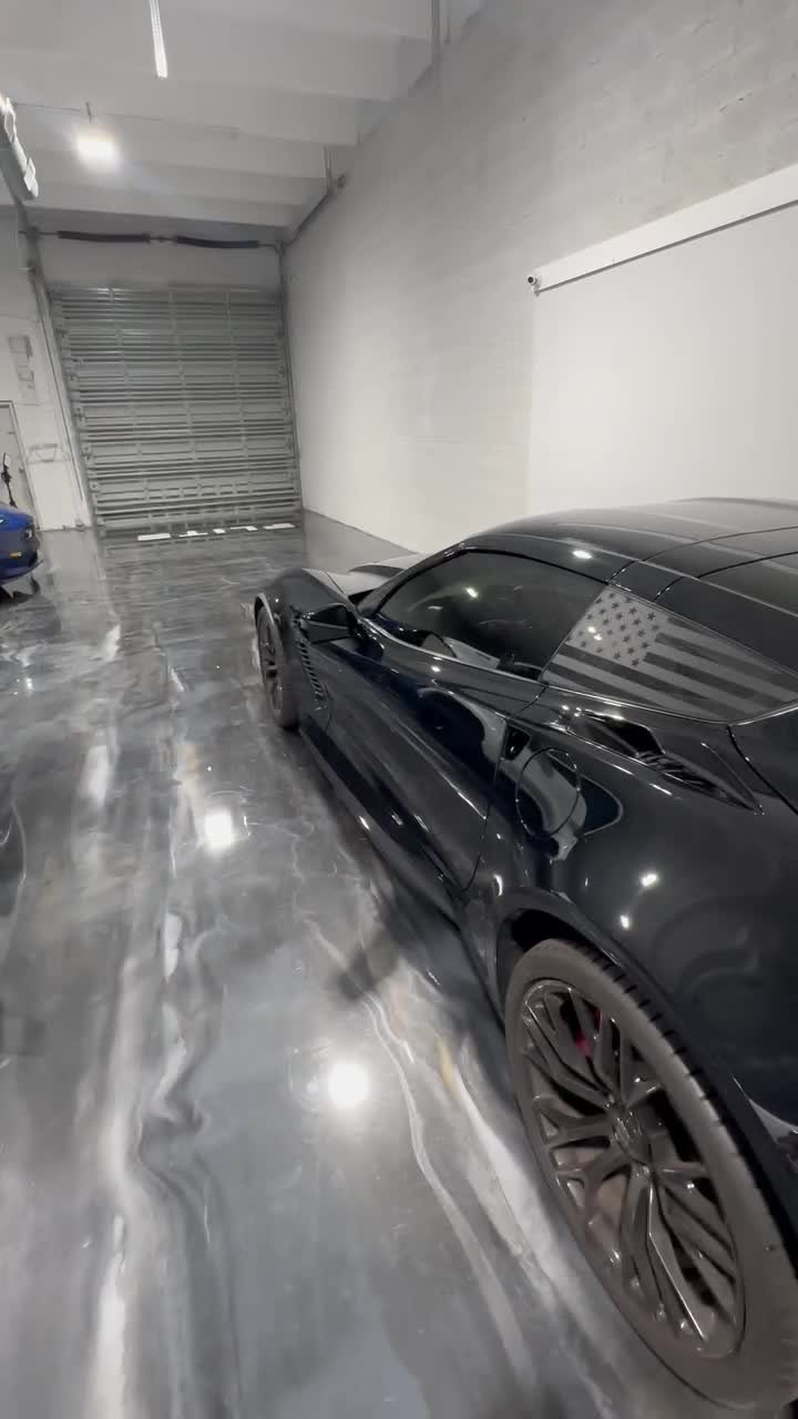 Chevrolet Corvette C8 - Black (Bronze Wheels) protected at Elite Premium Detailing