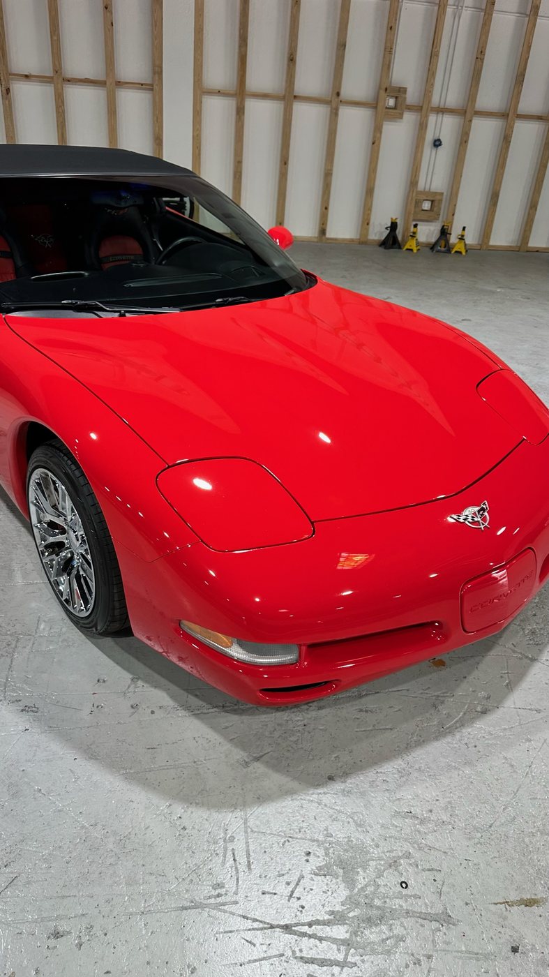 Chevrolet Corvette - Red protected at Elite Premium Detailing