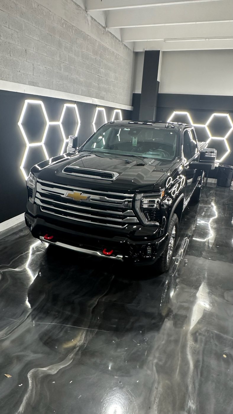 Chevrolet Silverado - Black (Chrome Grille) protected at Elite Premium Detailing