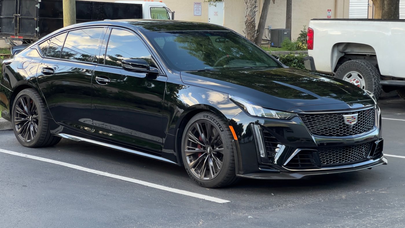 Cadillac CT5-V Blackwing - Black protected at Elite Premium Detailing