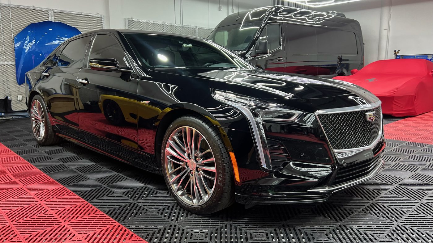 Cadillac CT6 - Black protected at Elite Premium Detailing