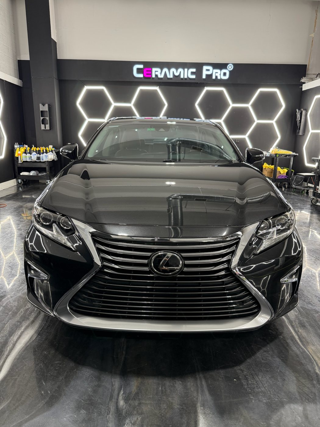 Lexus ES - Black protected at Elite Premium Detailing