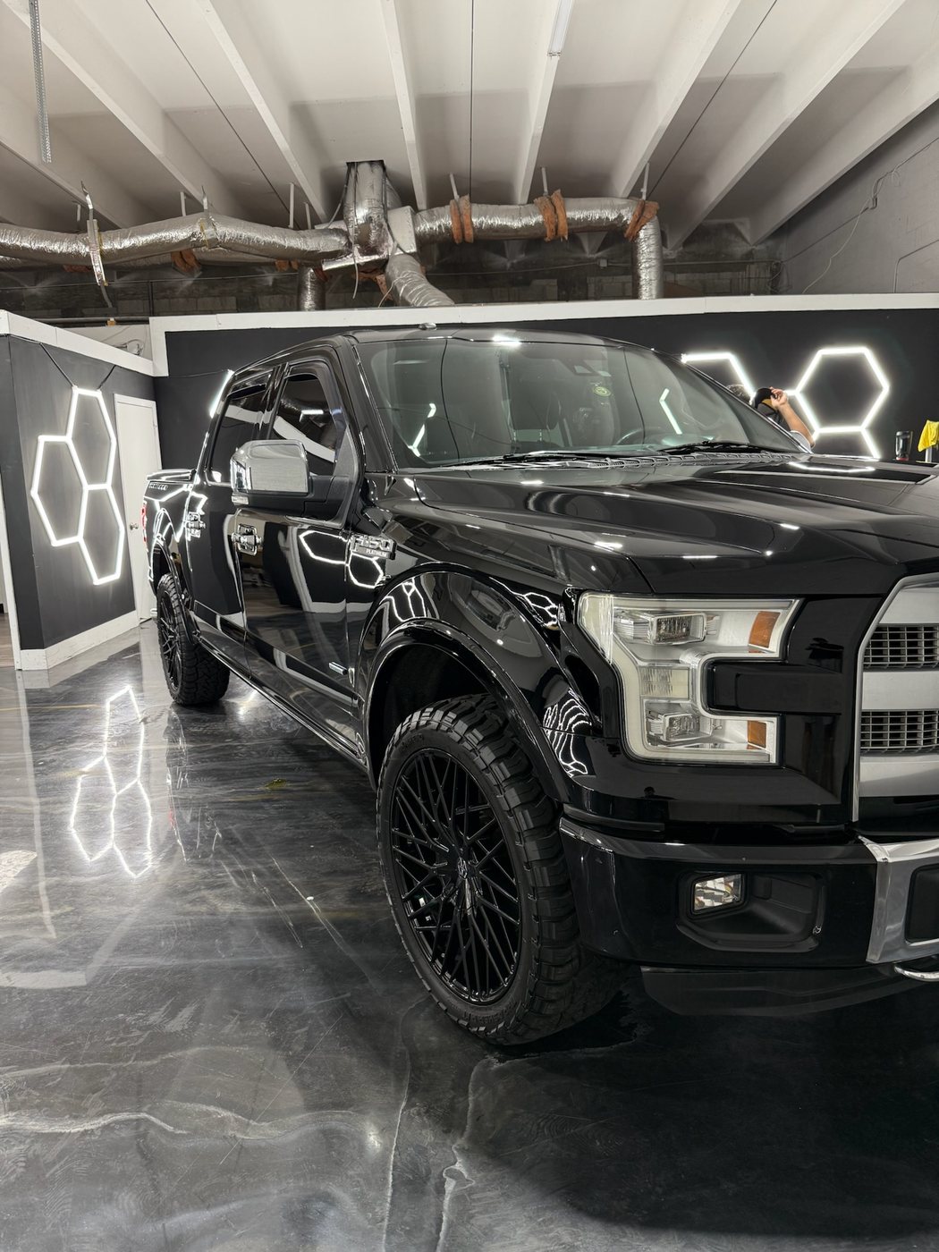 Ford F-150 - Black (Platinum) protected at Elite Premium Detailing