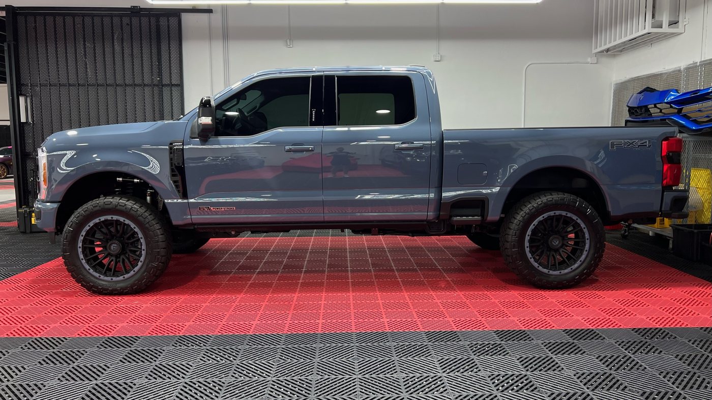 Ford F-250 Super Duty - Gray protected at Elite Premium Detailing