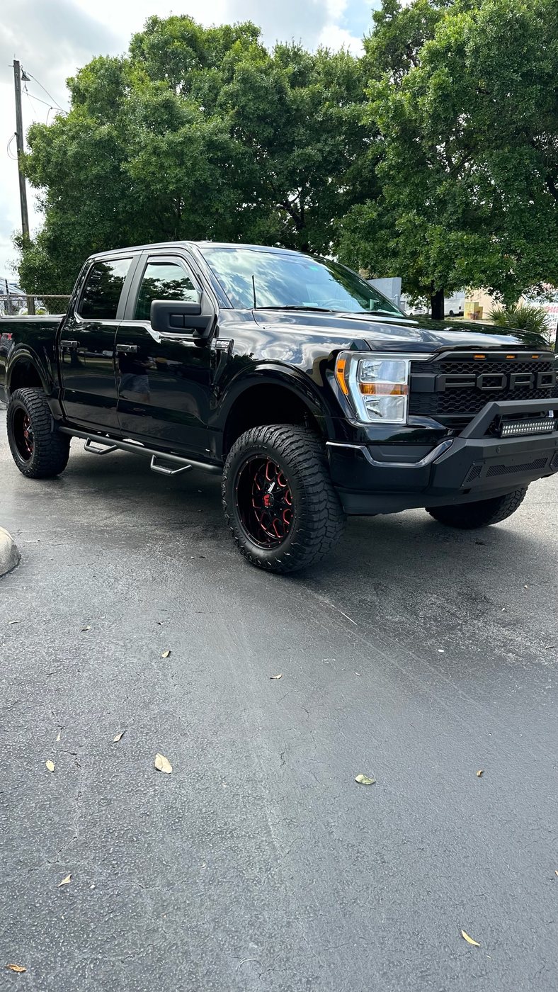 Ford F-150 - Black (Lifted) protected at Elite Premium Detailing