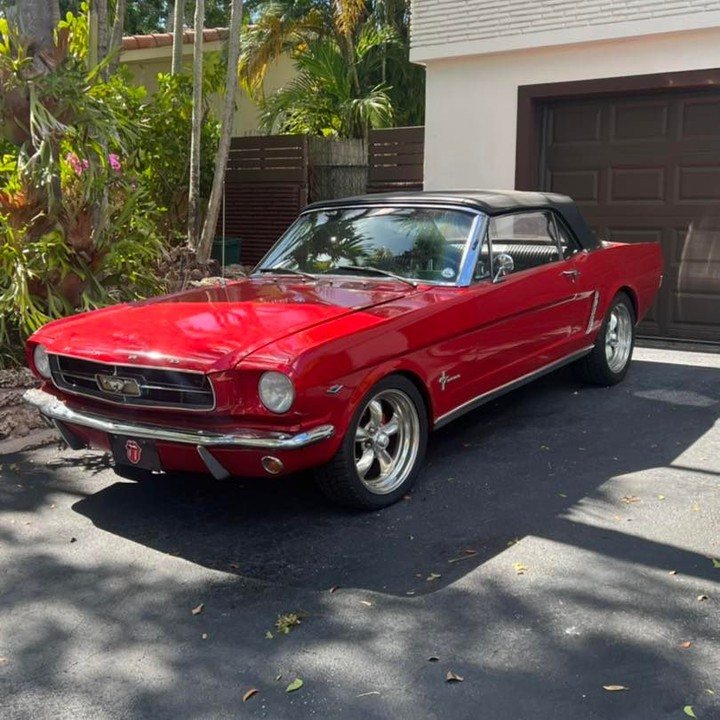 Ford Mustang Classic Convertible - Red protected at Elite Premium Detailing