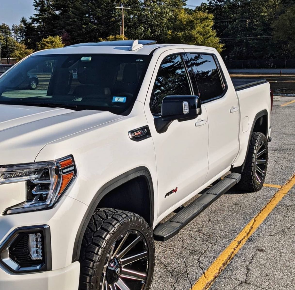 GMC Sierra - White protected at Elite Premium Detailing