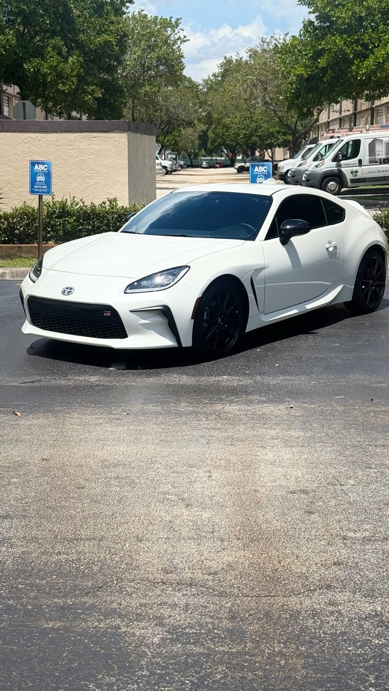 Toyota GR86 - White protected at Elite Premium Detailing