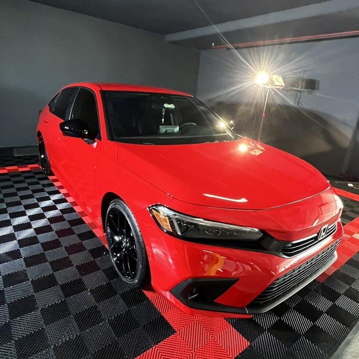 Honda Civic Si - Red protected at Elite Premium Detailing