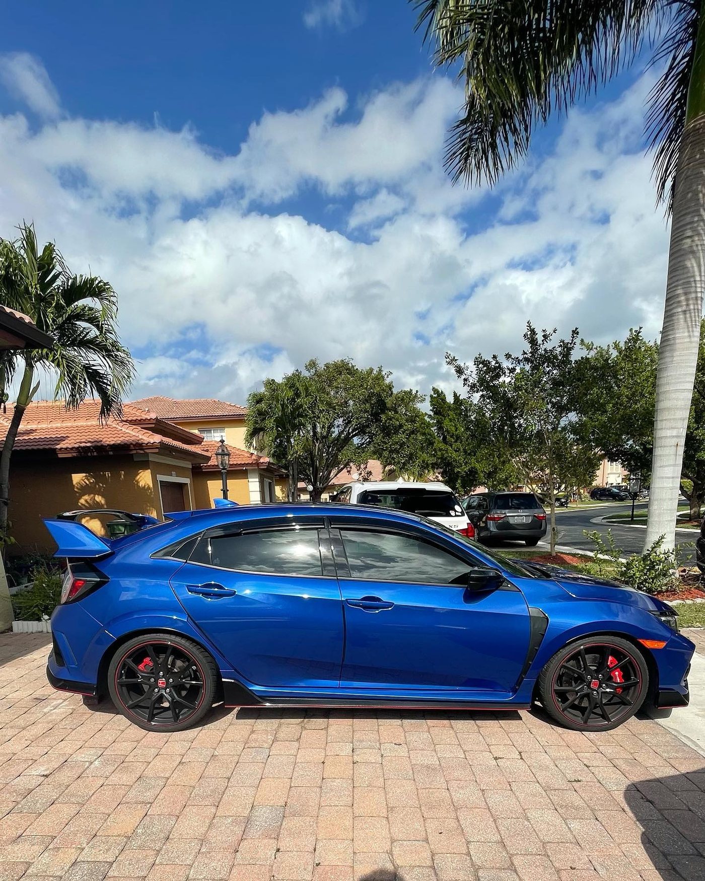 Honda Civic Type R - Blue protected at Elite Premium Detailing
