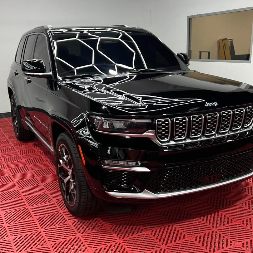 Jeep Grand Cherokee - Gloss Black protected at Elite Premium Detailing