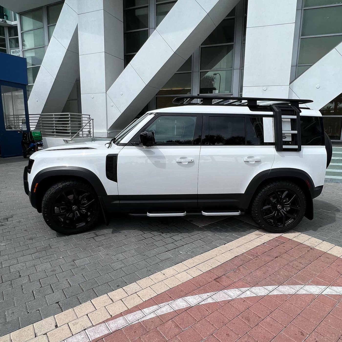 Land Rover Defender 110 - White protected at Elite Premium Detailing