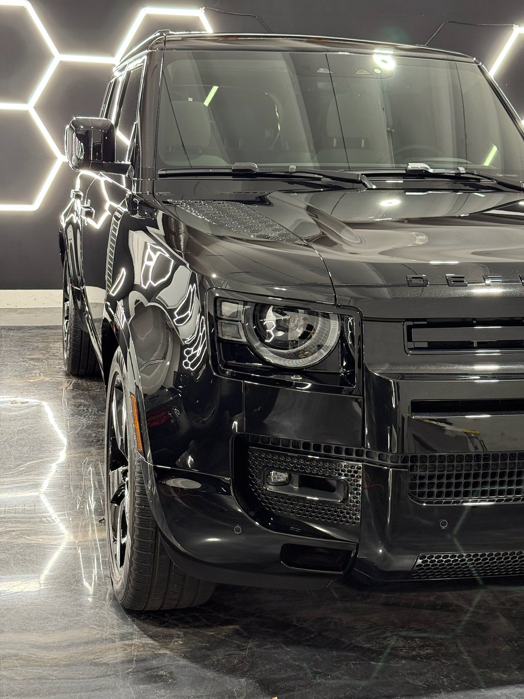 Land Rover Defender - Black protected at Elite Premium Detailing
