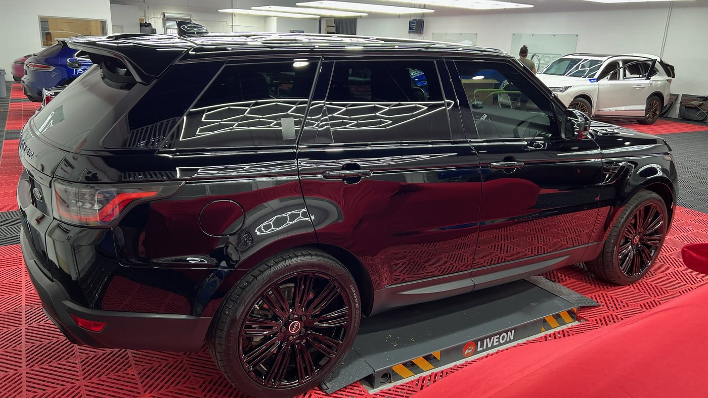 Land Rover Range Rover Sport - Black (Blackout) protected at Elite Premium Detailing