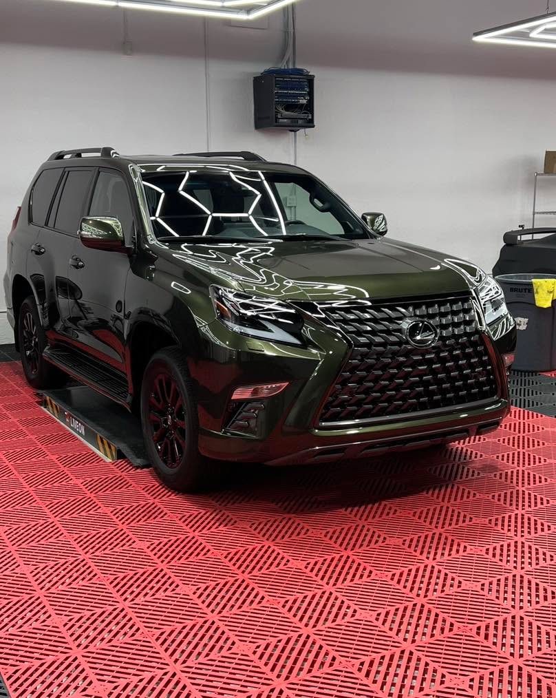 Lexus GX460 - Dark Green protected at Elite Premium Detailing