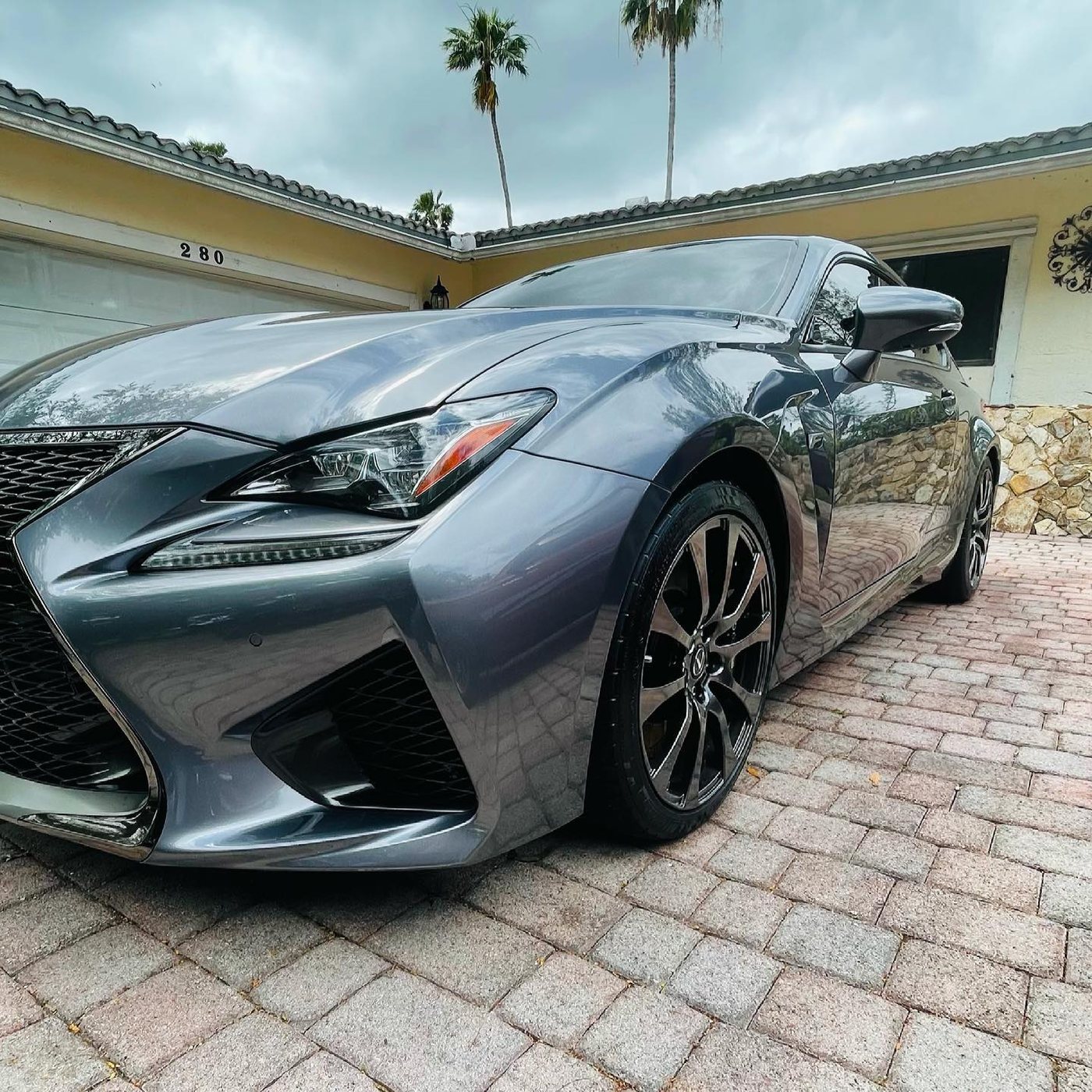 Lexus RC F - Gray protected at Elite Premium Detailing