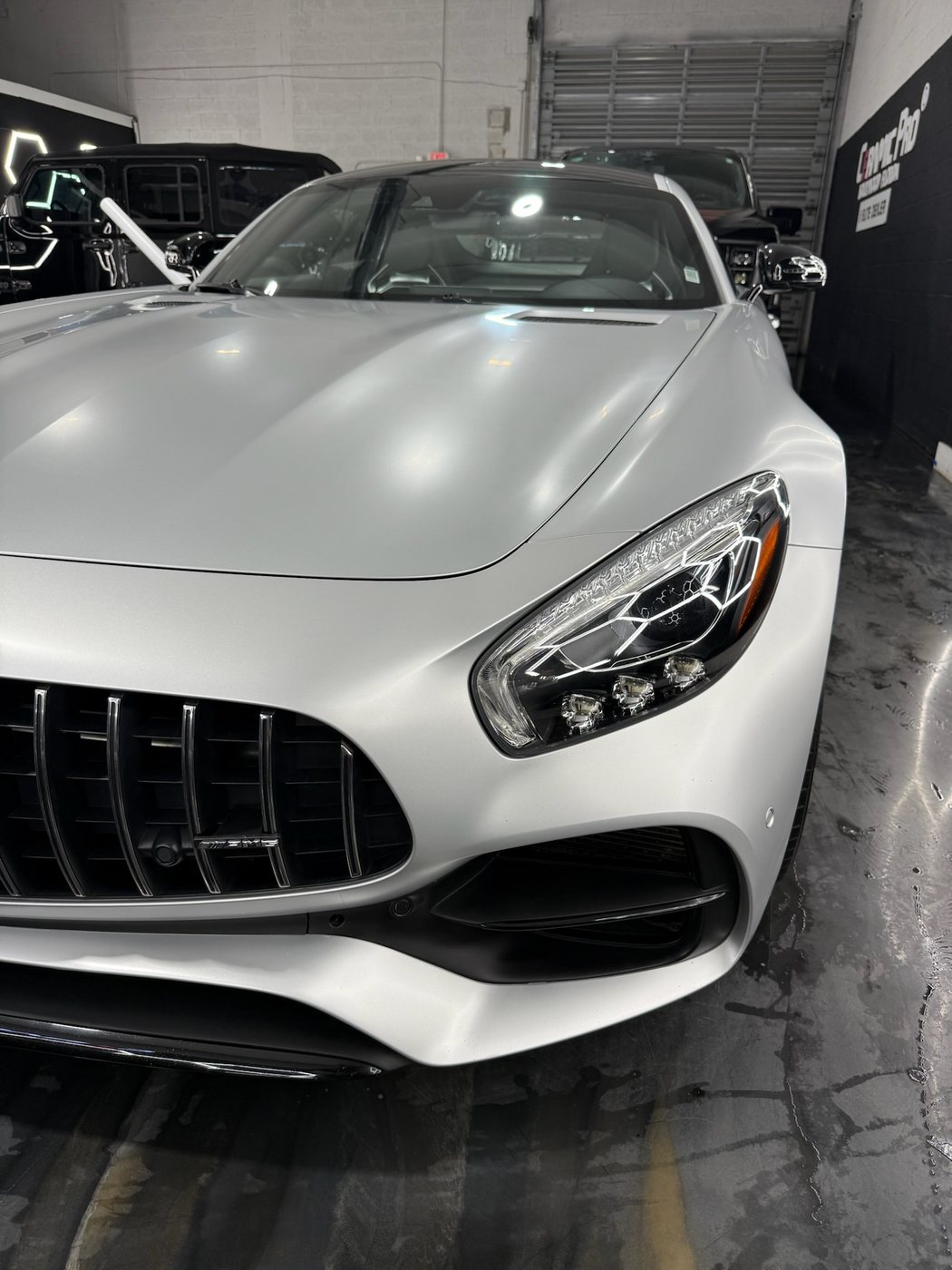 Mercedes-AMG AMG GT - Silver protected at Elite Premium Detailing