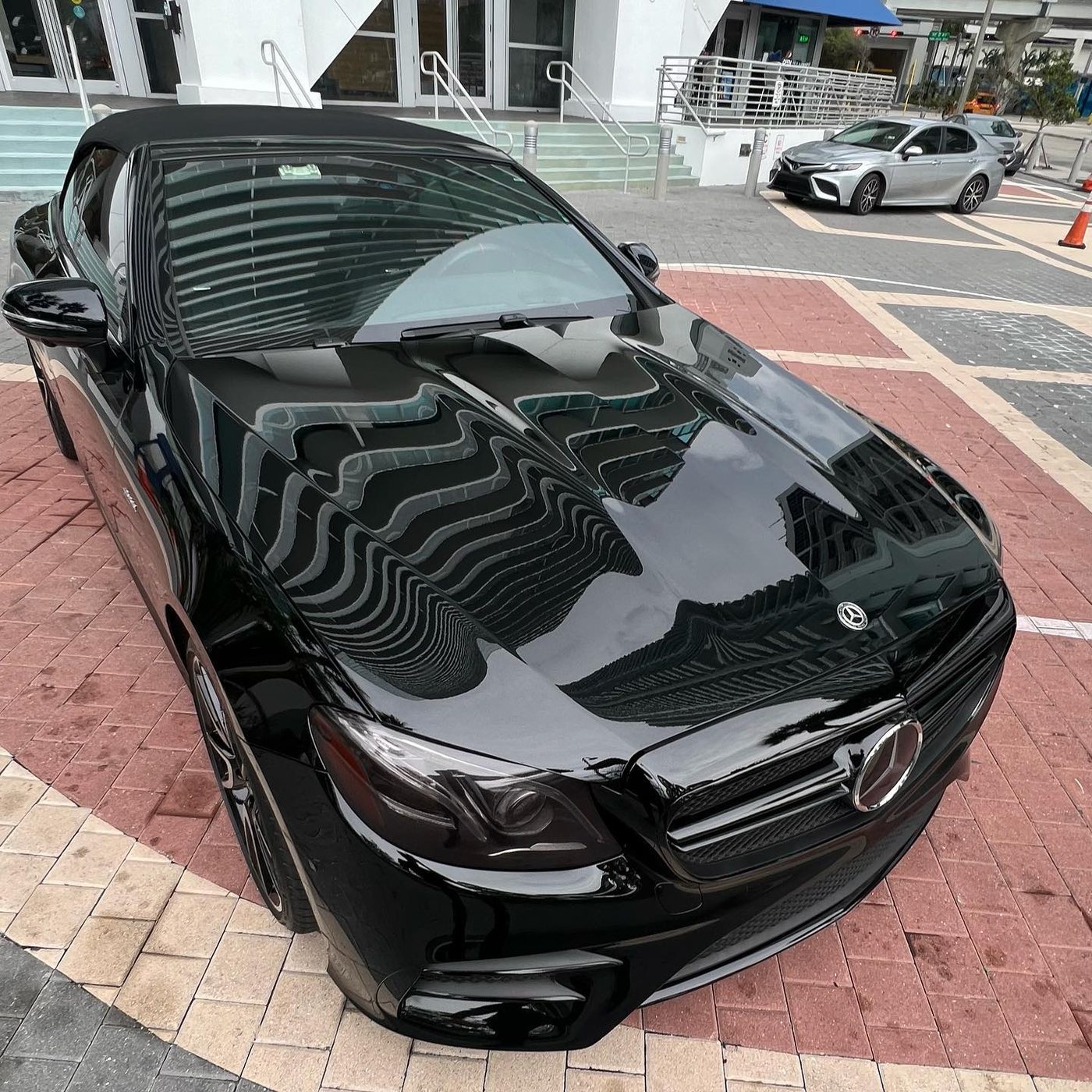 Mercedes-AMG C-Class Cabriolet - Black protected at Elite Premium Detailing