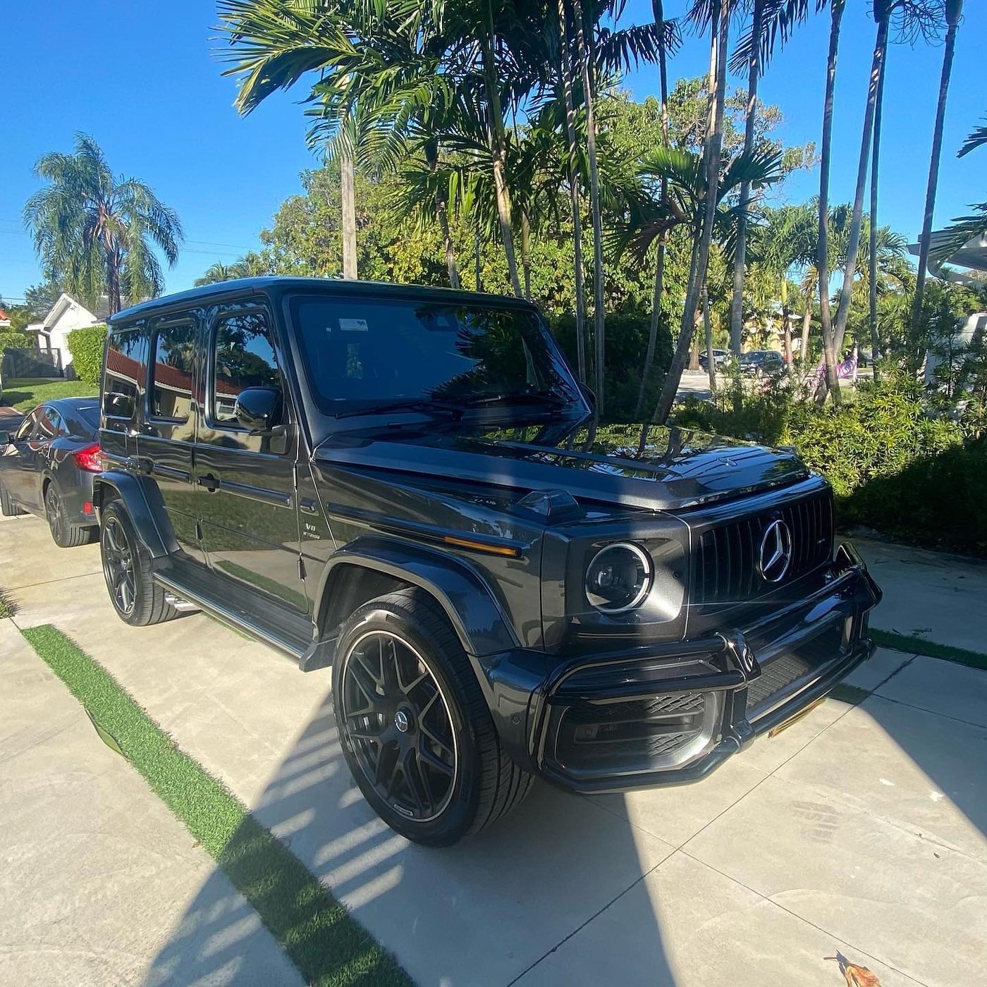 Mercedes-AMG G63 - Black protected at Elite Premium Detailing