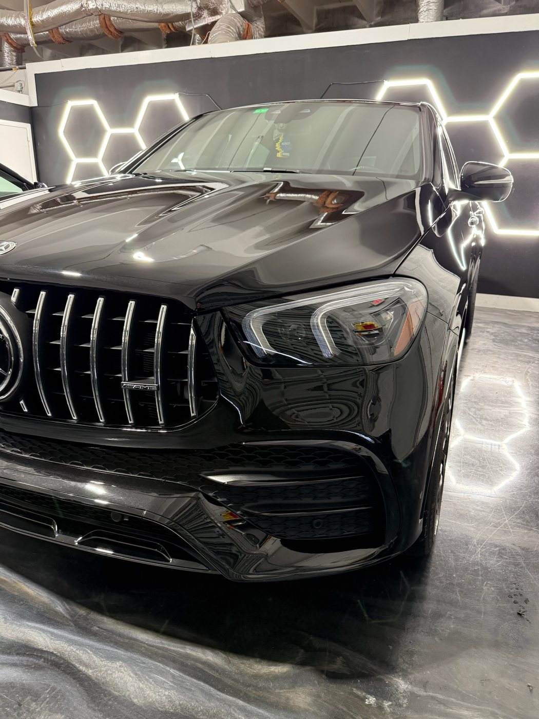 Mercedes-Benz AMG GLE Coupe - Black protected at Elite Premium Detailing