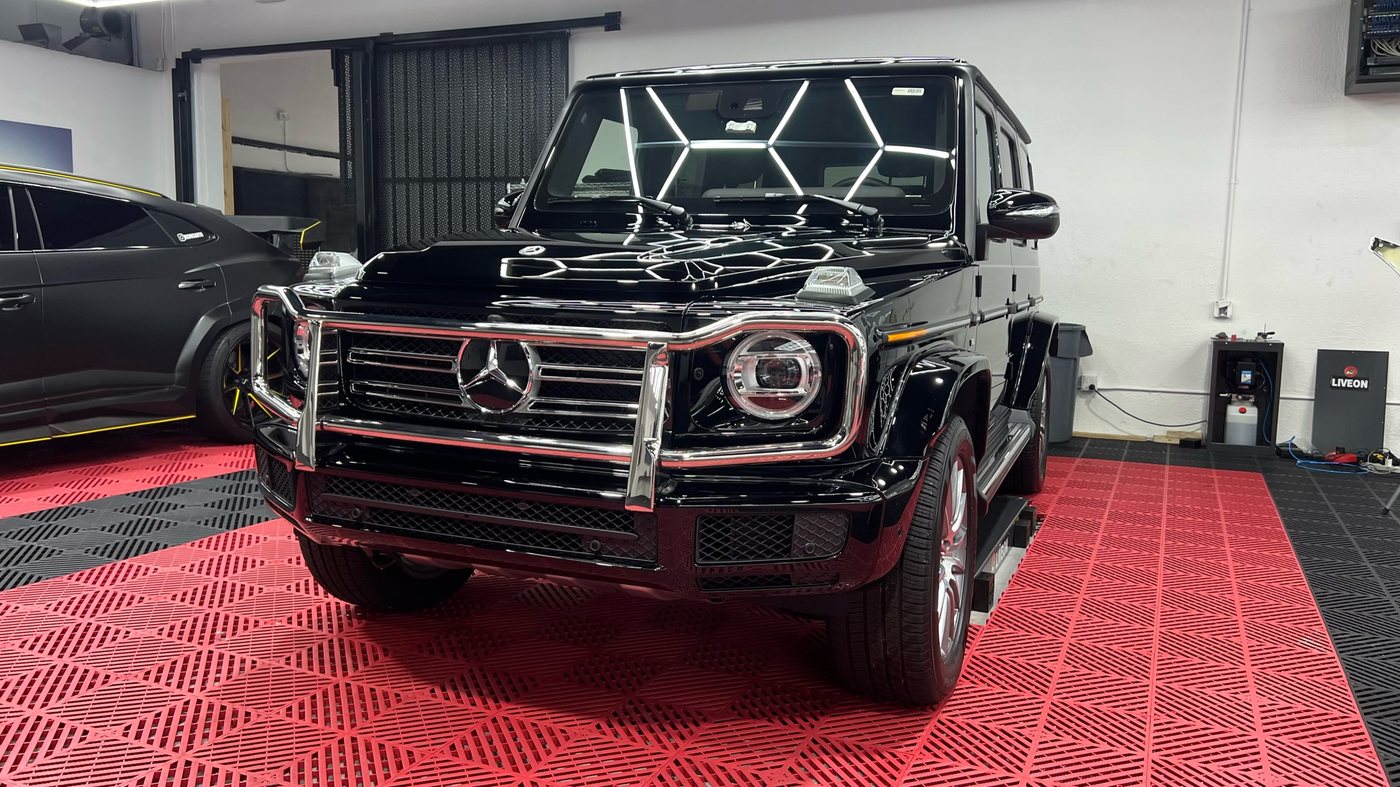 Mercedes-Benz G-Wagon - Black protected at Elite Premium Detailing
