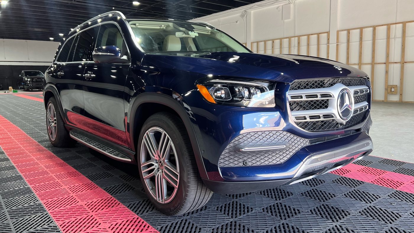 Mercedes-Benz GLS 450 - Dark Blue protected at Elite Premium Detailing
