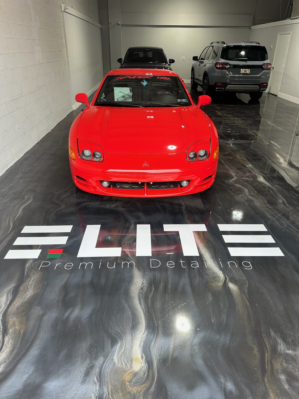 Mitsubishi 3000GT - Red protected at Elite Premium Detailing