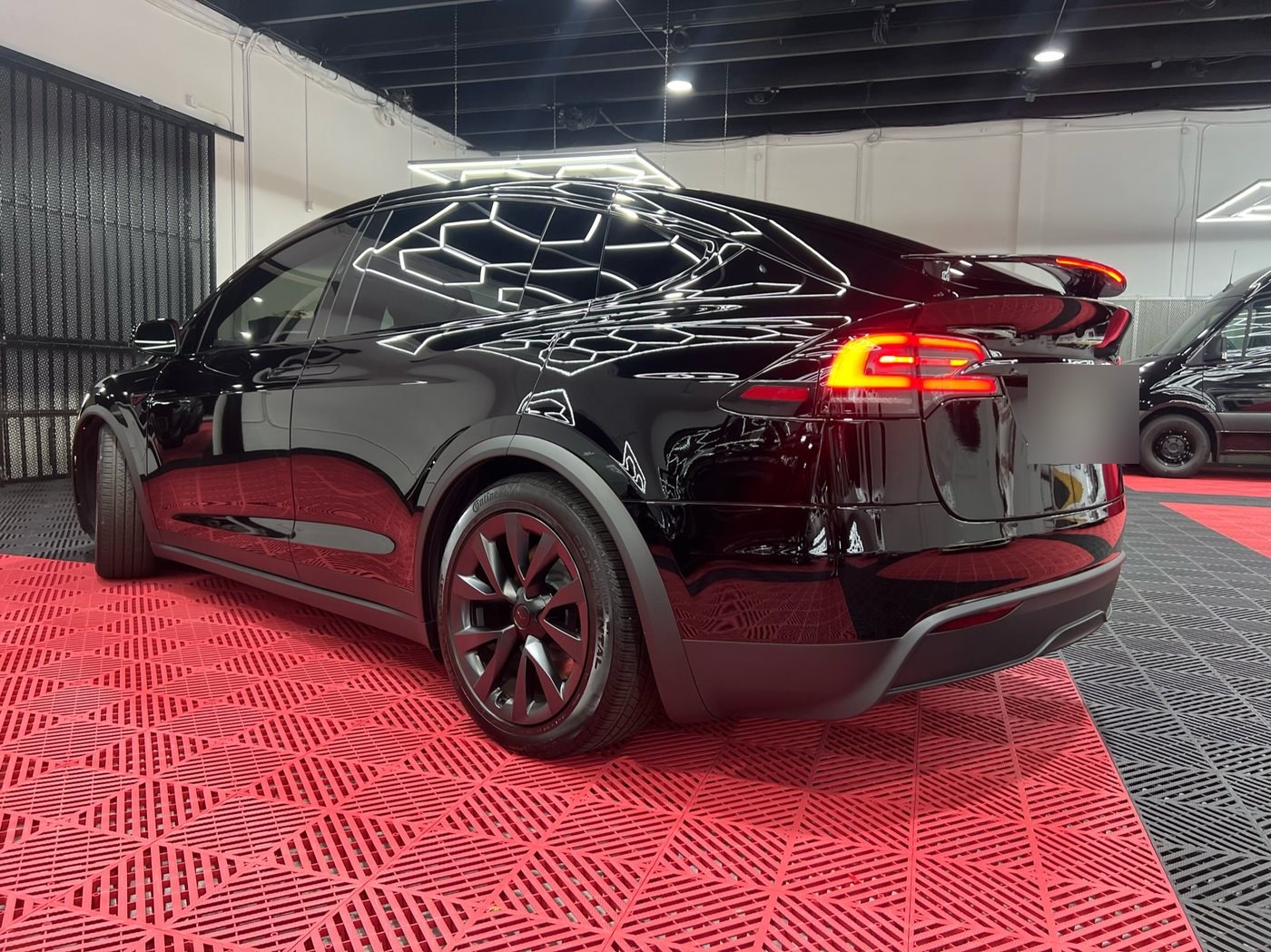 Tesla Model X - Black (Refresh) protected at Elite Premium Detailing