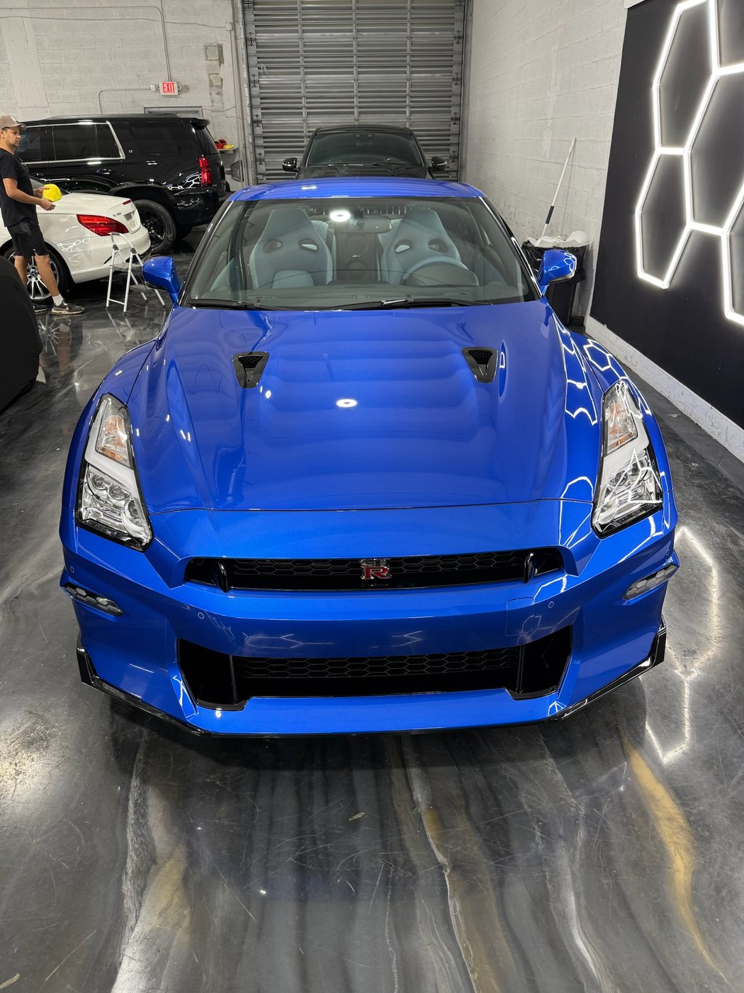 Nissan GT-R - Blue protected at Elite Premium Detailing