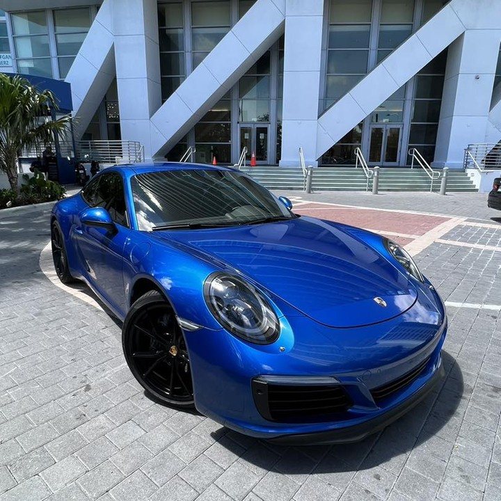 Porsche 911 Carrera - Blue protected at Elite Premium Detailing