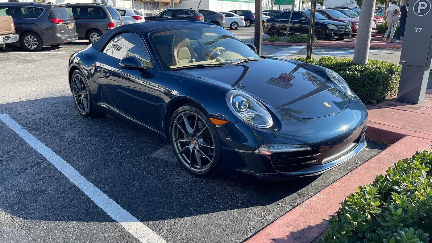 Porsche 911 Carrera - Dark Blue protected at Elite Premium Detailing