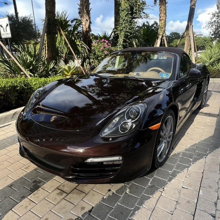Porsche Boxster - Mahogany Brown protected at Elite Premium Detailing