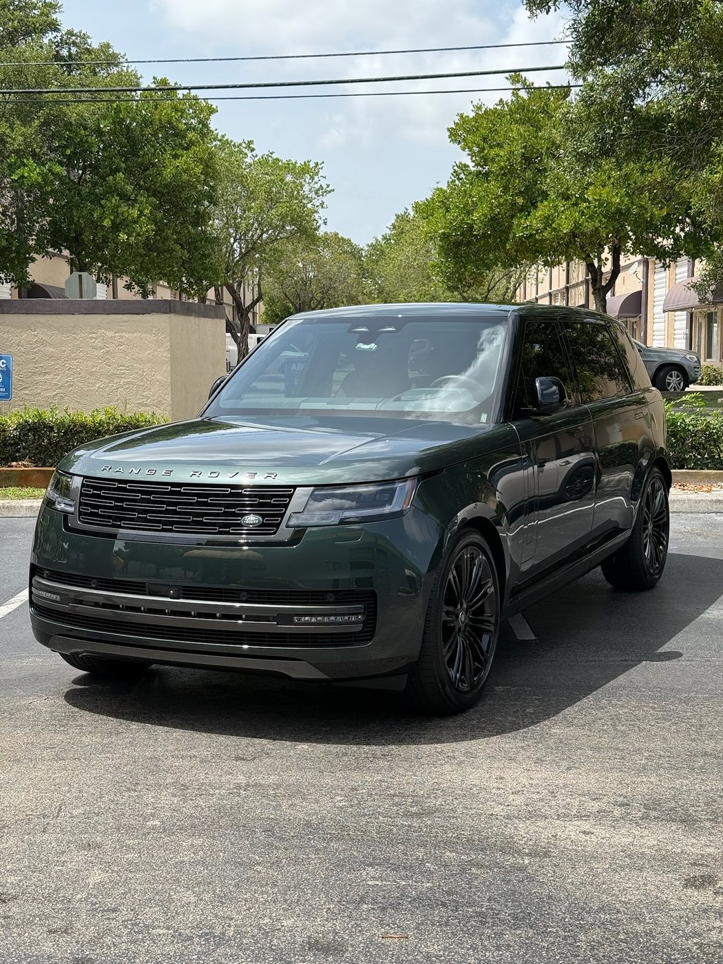 Land Rover Range Rover - Dark Green protected at Elite Premium Detailing